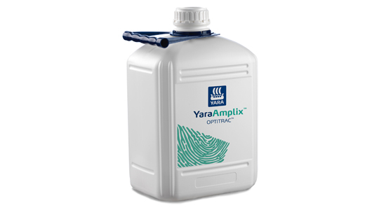 YaraAmplix OPTITRAC product packaging 